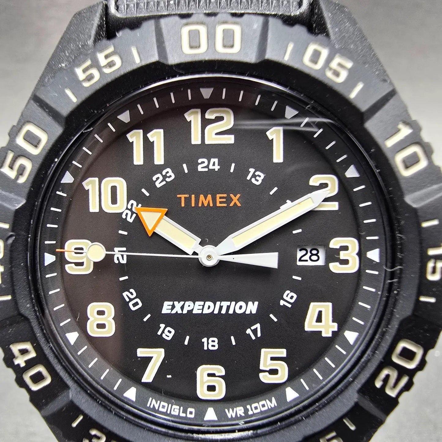 Timex Expedition Acadia Watch Men 43mm Black Dial Black Tone TW4B26300 NewBat1