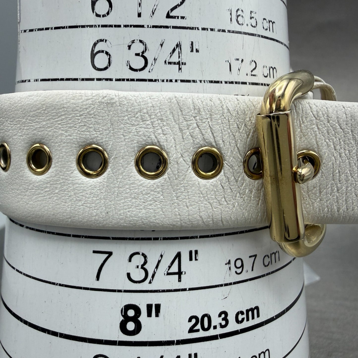 Marc Jacobs Amy Watch Women 36mm White Dial Gold Tone Round mbm1150 New Battery11