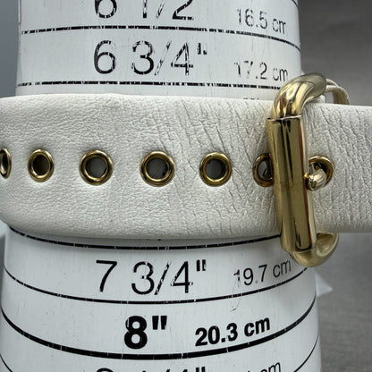 Marc Jacobs Amy Watch Women 36mm White Dial Gold Tone Round mbm1150 New Battery11