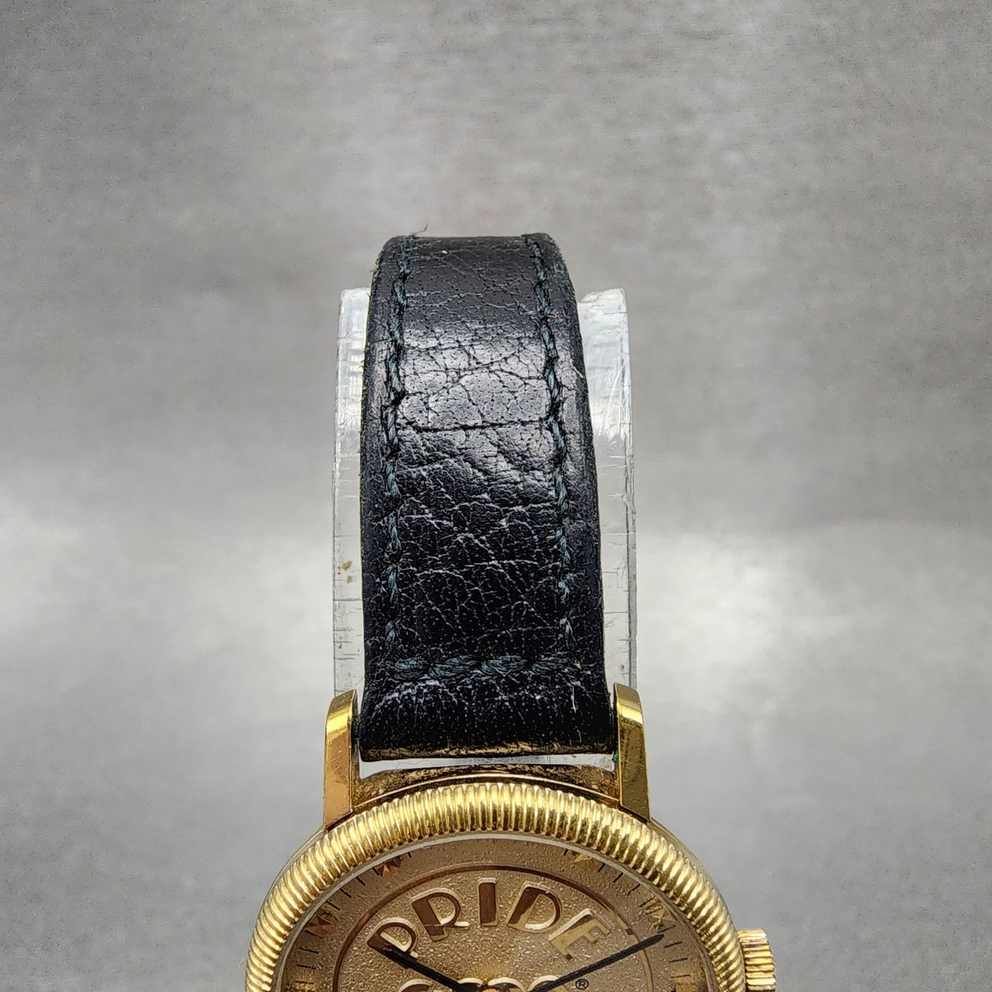 Hamilton Watch Women 24mm Gold Dial Gold Tone Pride Club Round 8442 New Battery4
