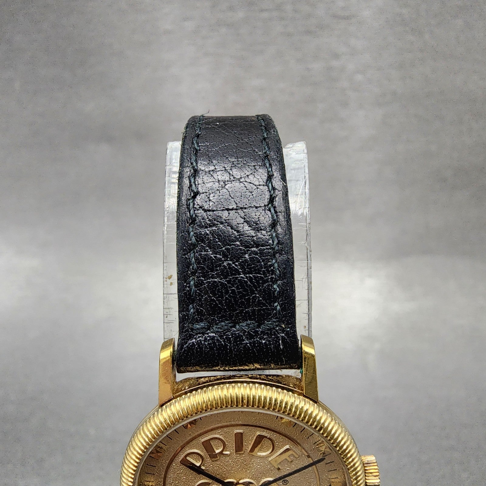 Hamilton Watch Women 24mm Gold Dial Gold Tone Pride Club Round 8442 New Battery4