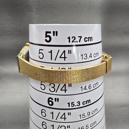 Seiko Watch Women 17mm Gold Dial Gold Tone Round 2C20-0149 VTG New Battery9