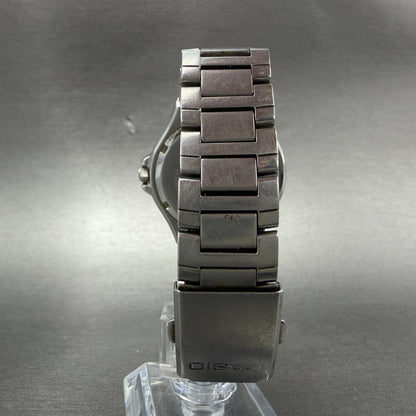 Casio Watch Men 38mm Silver Dial Silver Tone Daydate MTP-1228DJ New Battery7