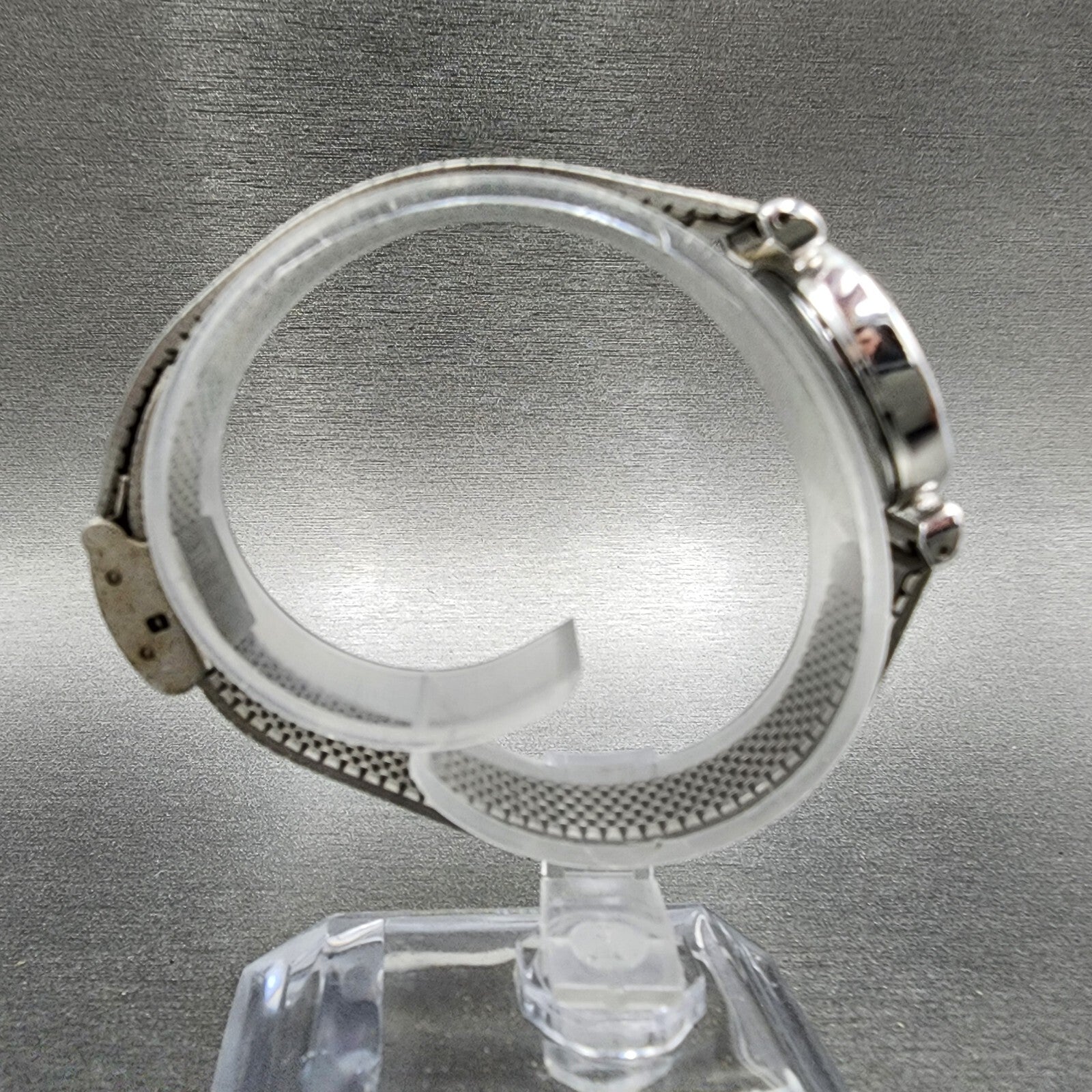 Seiko Watch Women 22mm White Dial Silver Tone Round 4N210052 New Battery8