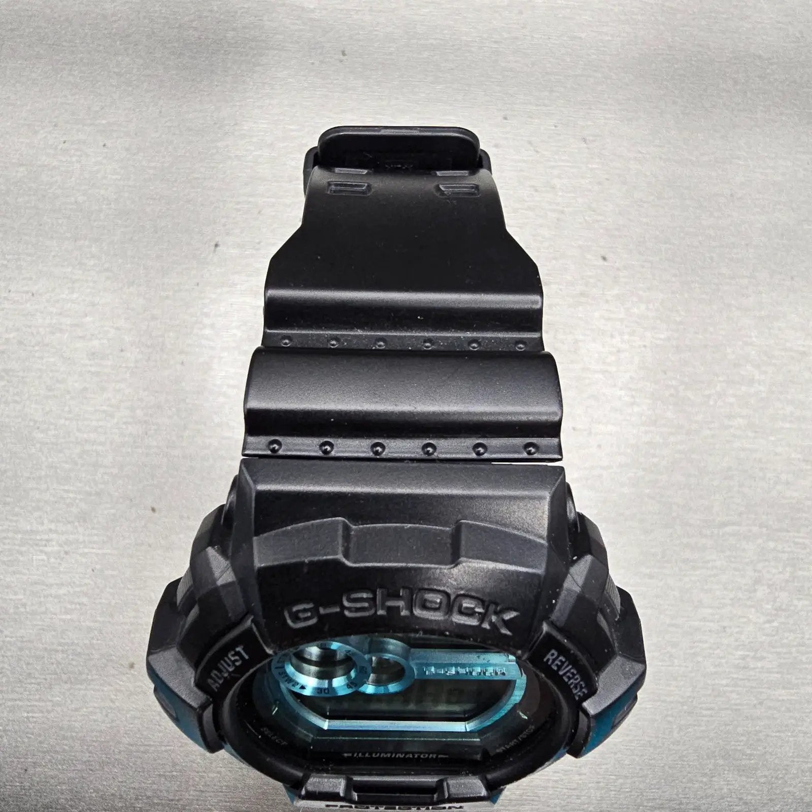Casio G-Shock GLS-8900 Watch Men 52mm Blue  Black Alarm Chronograph New Battery4