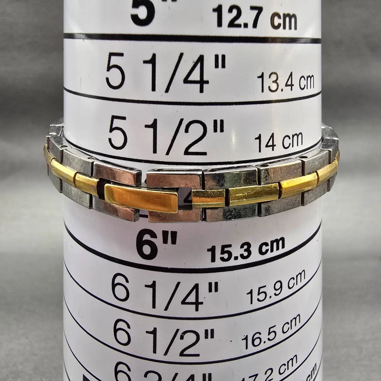 Seiko Tank Watch Women 13mm White Dial Two Tone Rectangle 2E20-7479 New Battery9