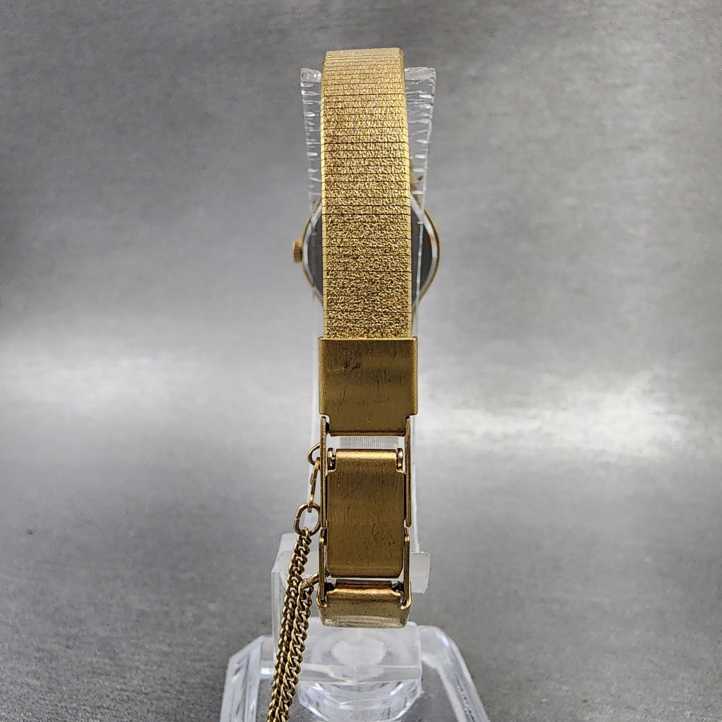Seiko Watch Women 20mm Champagne Dial Gold Tone Round 8Y210020 New Battery7