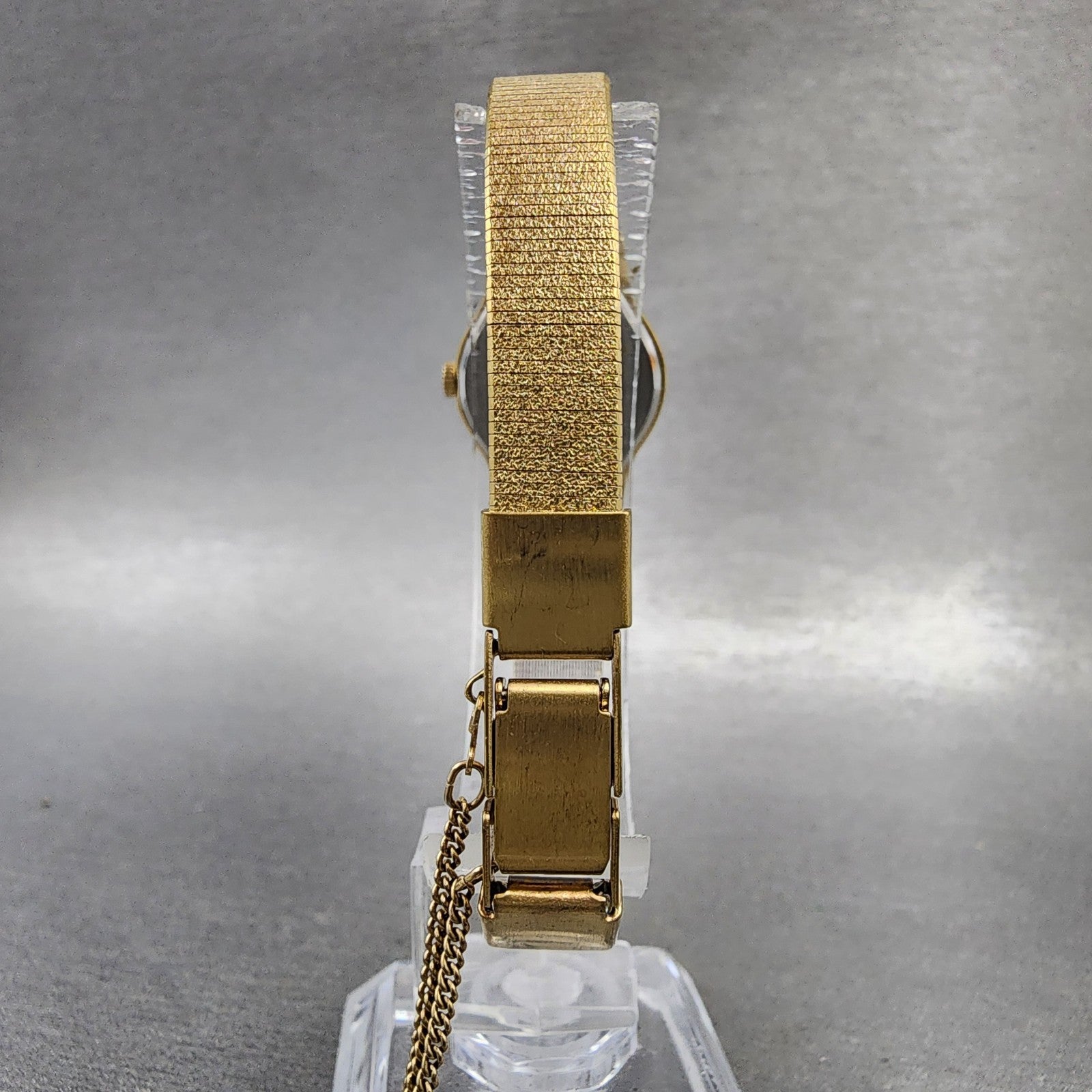 Seiko Watch Women 20mm Champagne Dial Gold Tone Round 8Y210020 New Battery7