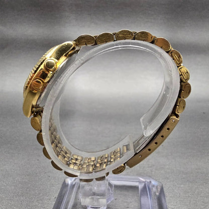 Citizen Watch Women 26mm White Dial Gold Tone Backlight 0730-H00028 New Battery6