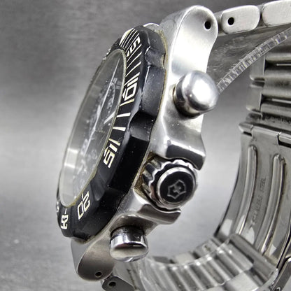 Victorinox Swiss Army Summit XLT Chrono Watch Men 41mm Black Dial steel Date2