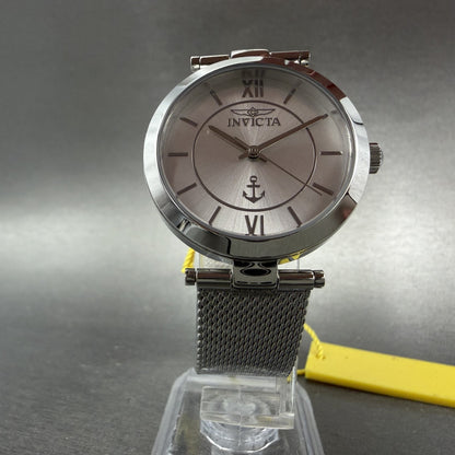Invicta Ocean voyage  Watch Women 32mm Silver Dial Steel 47264 New Battery5