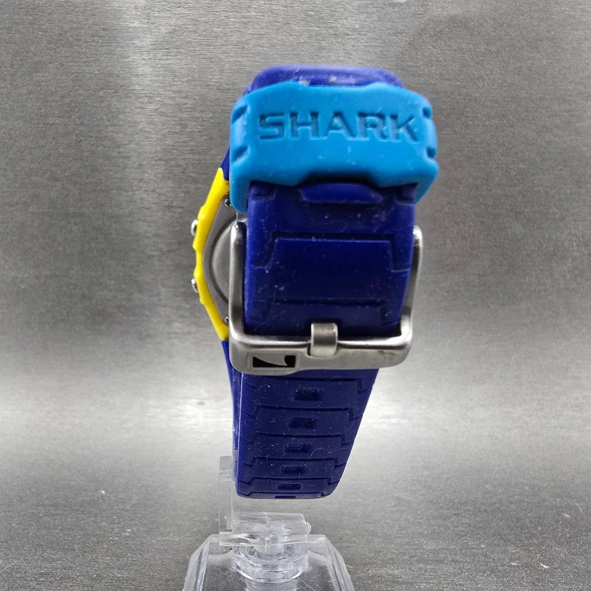 Freestyle Shark Classic Watch Men 38mm Yellow Blue Alarm Chronograph New Battery9