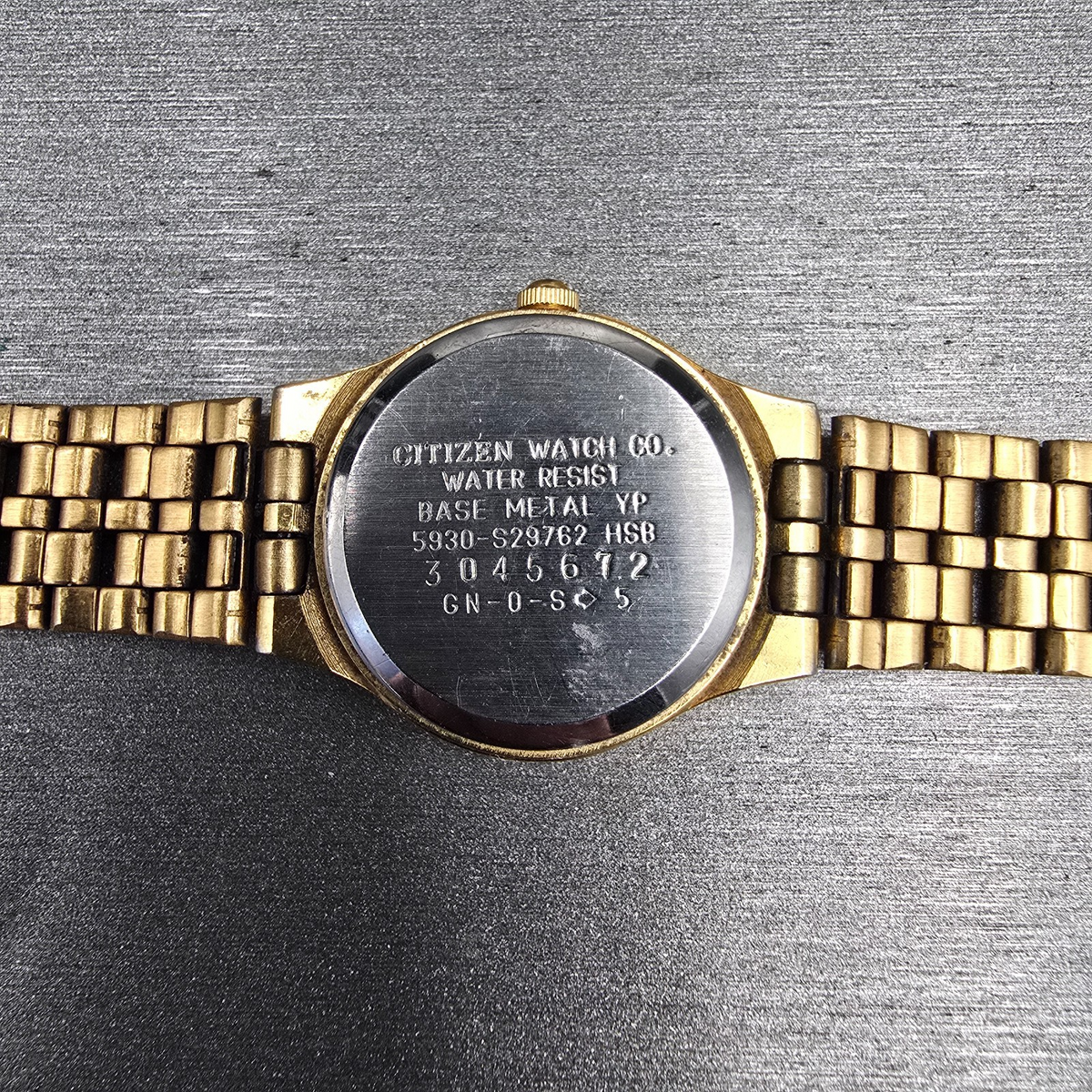 Citizen CQ Watch Women 21mm Black Dial Gold Tone Round 5930-S29762 New Battery10