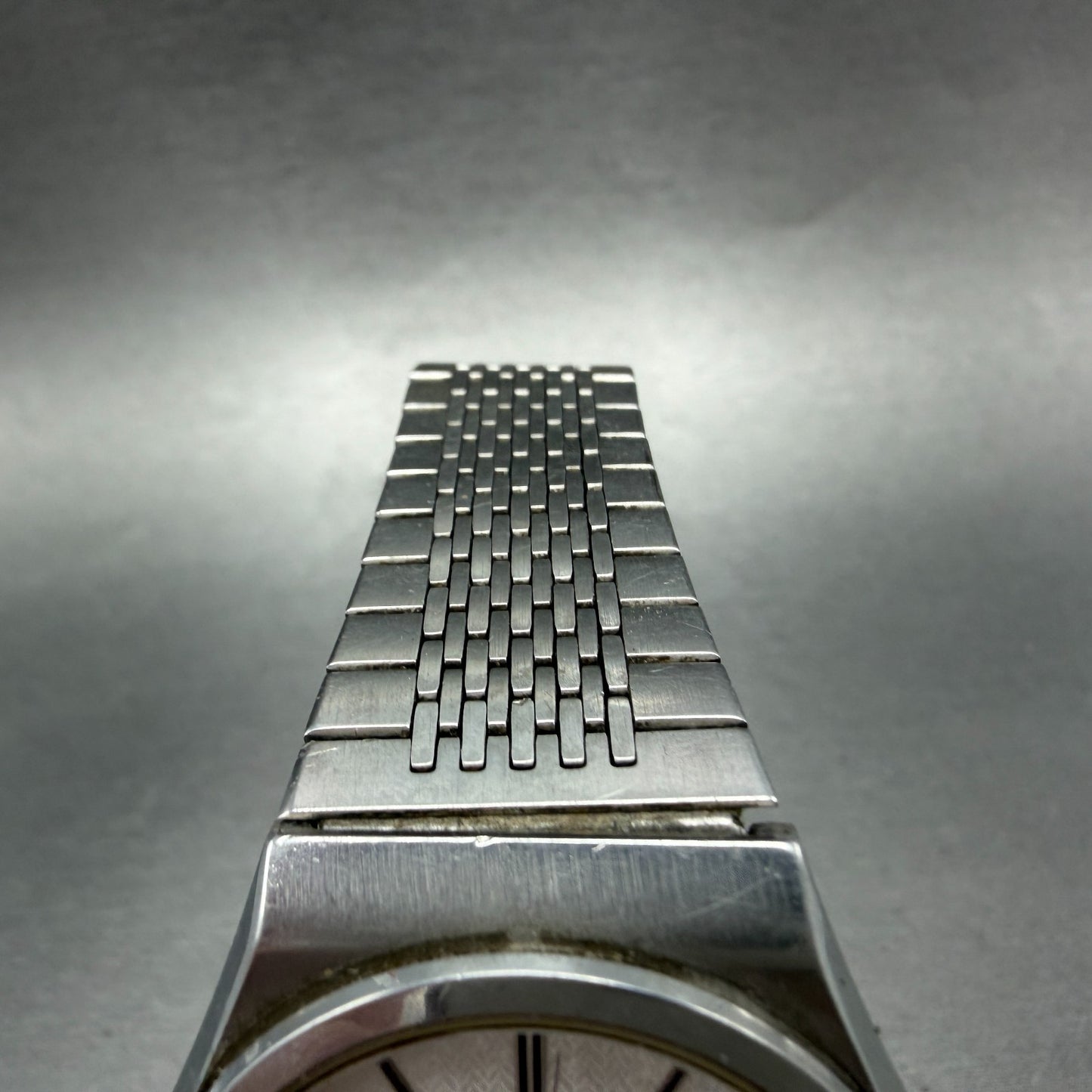 Seiko Spirit Watch Men 35mm Silver Dial Silver Tone Daydate 7N93-7000 New Batt4
