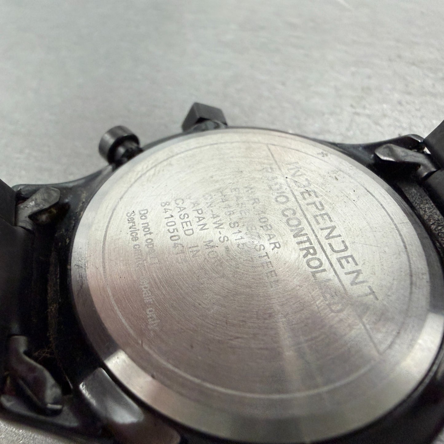 Citizen Independent Radio Controlled Watch Men 42mm Black Dial Black Tone Runs10