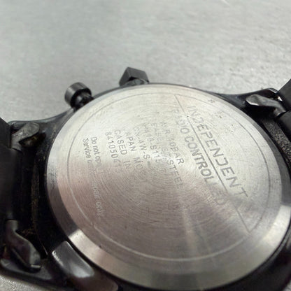 Citizen Independent Radio Controlled Watch Men 42mm Black Dial Black Tone Runs10