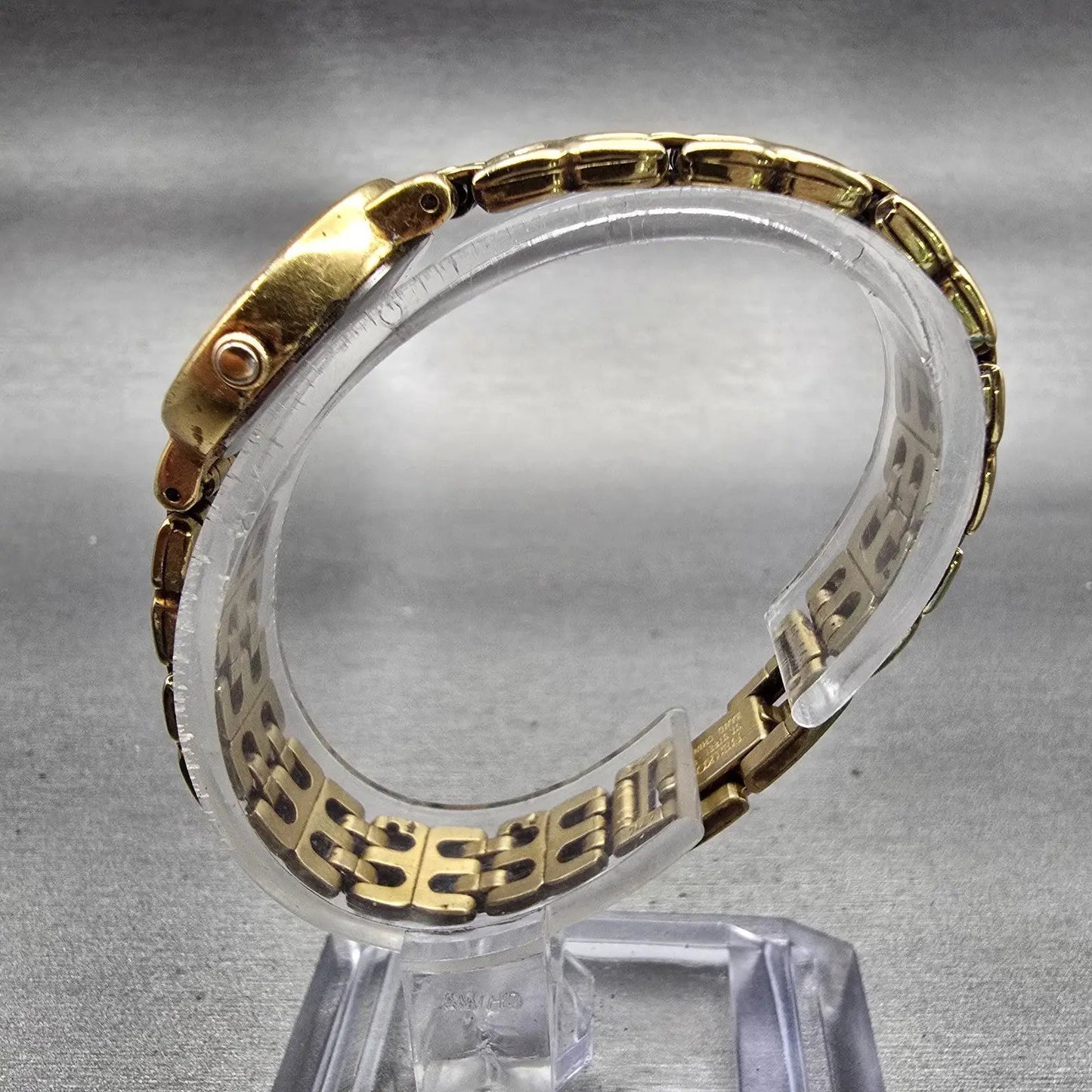 Seiko Watch Women 21mm Gold Dial Gold Tone Round 1N00-1E09 New Battery Vintage6