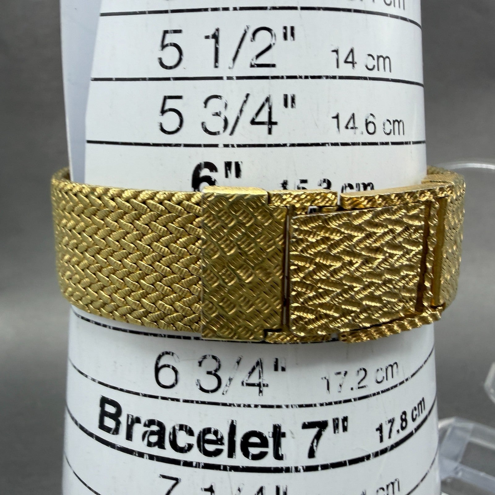 Bulova Tank Watch Men 25mm Gold Dial Gold Tone Octagon Mesh Band 92P13 New Batt10