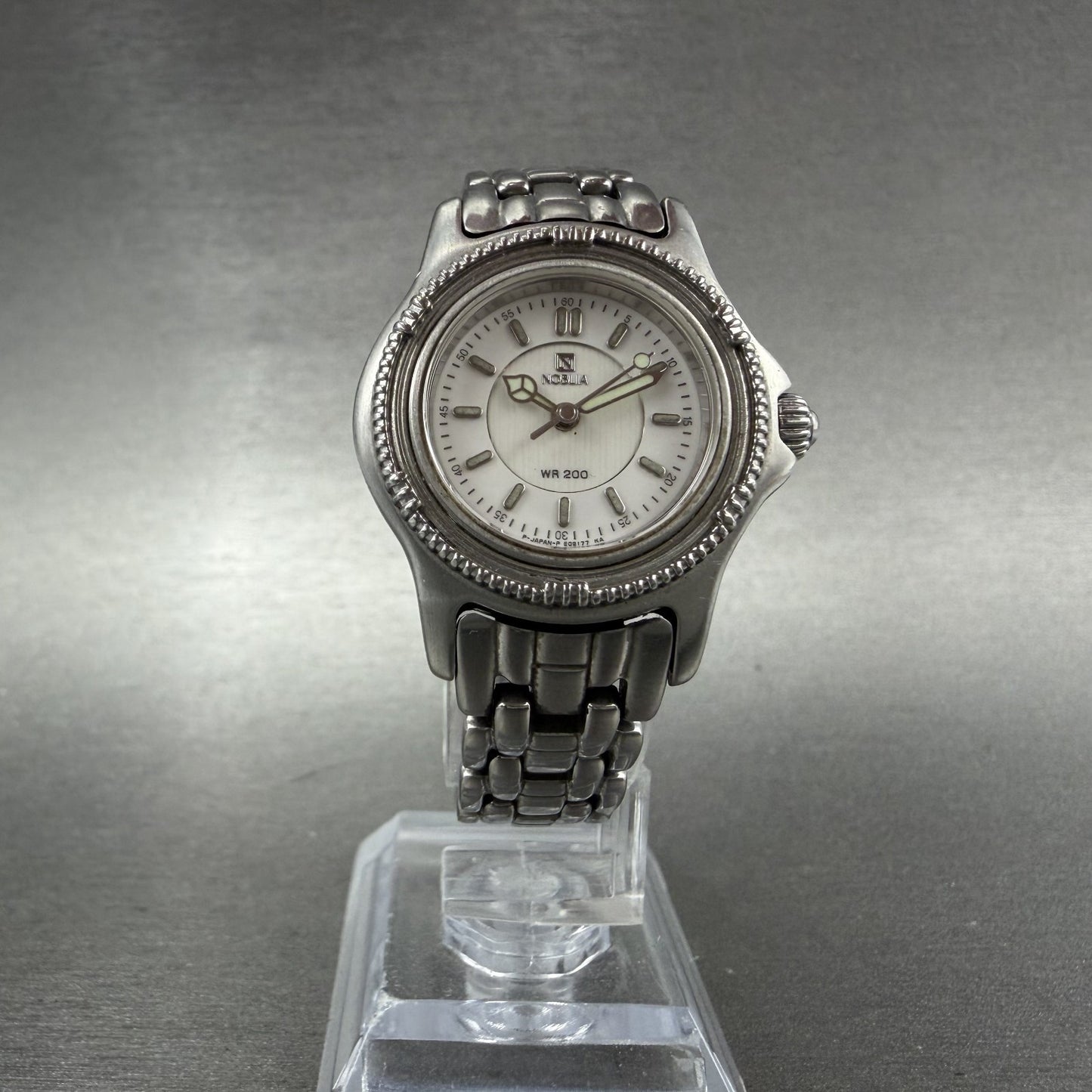 Citizen Nobila Watch Women 27mm White Dial Silver Tone Round 4633E68460 NewBatt5