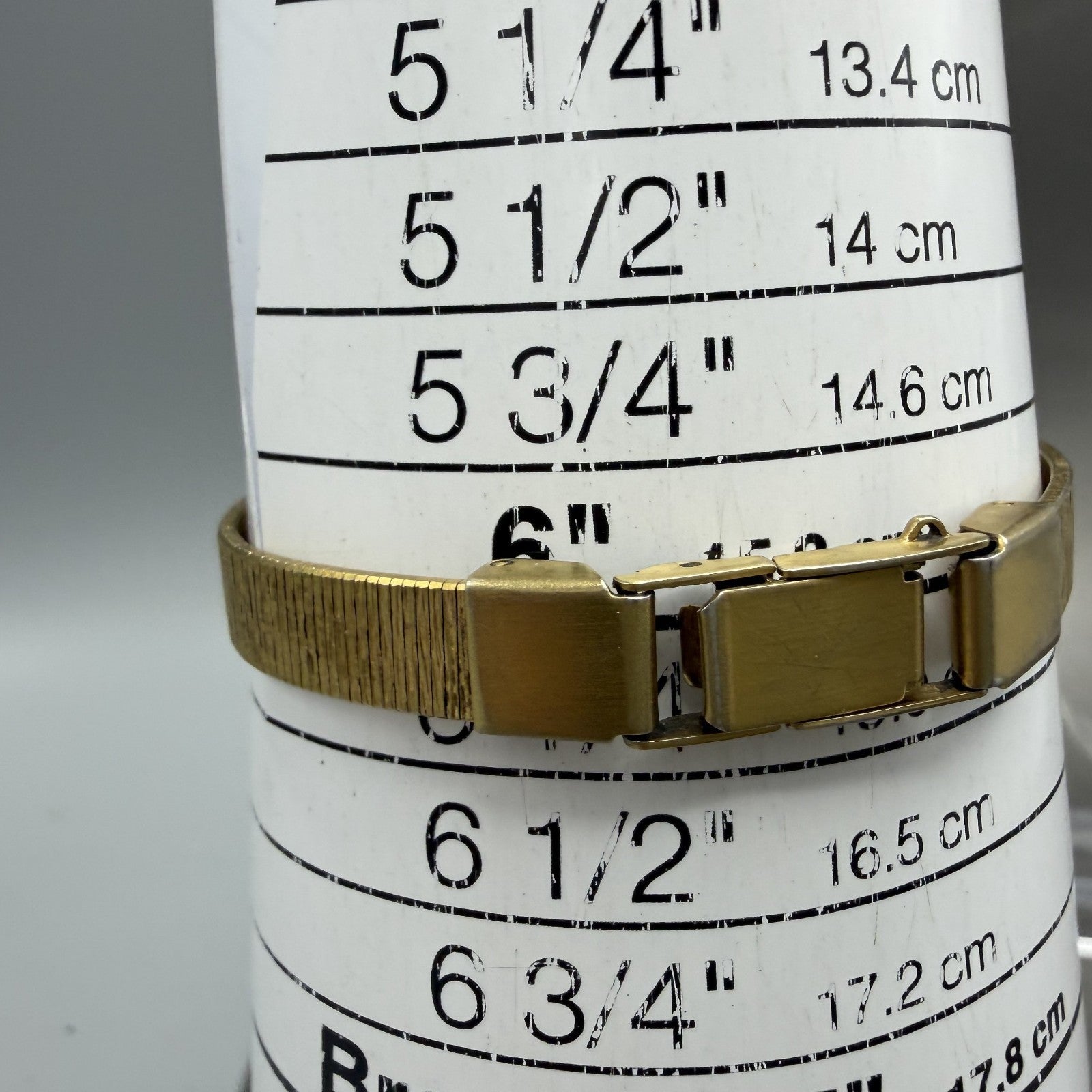 Citizen CQ Watch Women 16mm Black Dial Gold Tone Oval 3220-S16598 New Battery10