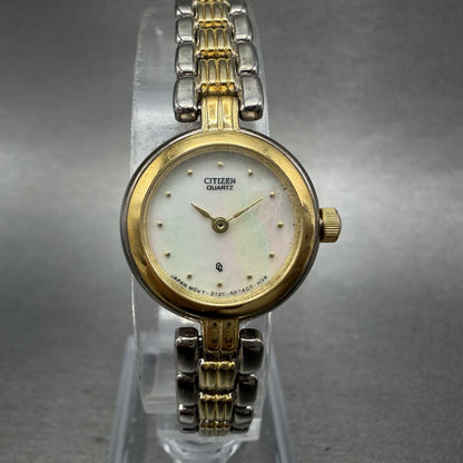 Citizen CQ Watch Women 20mm MOP Dial Two Tone Round 3220S24329 New Battery0