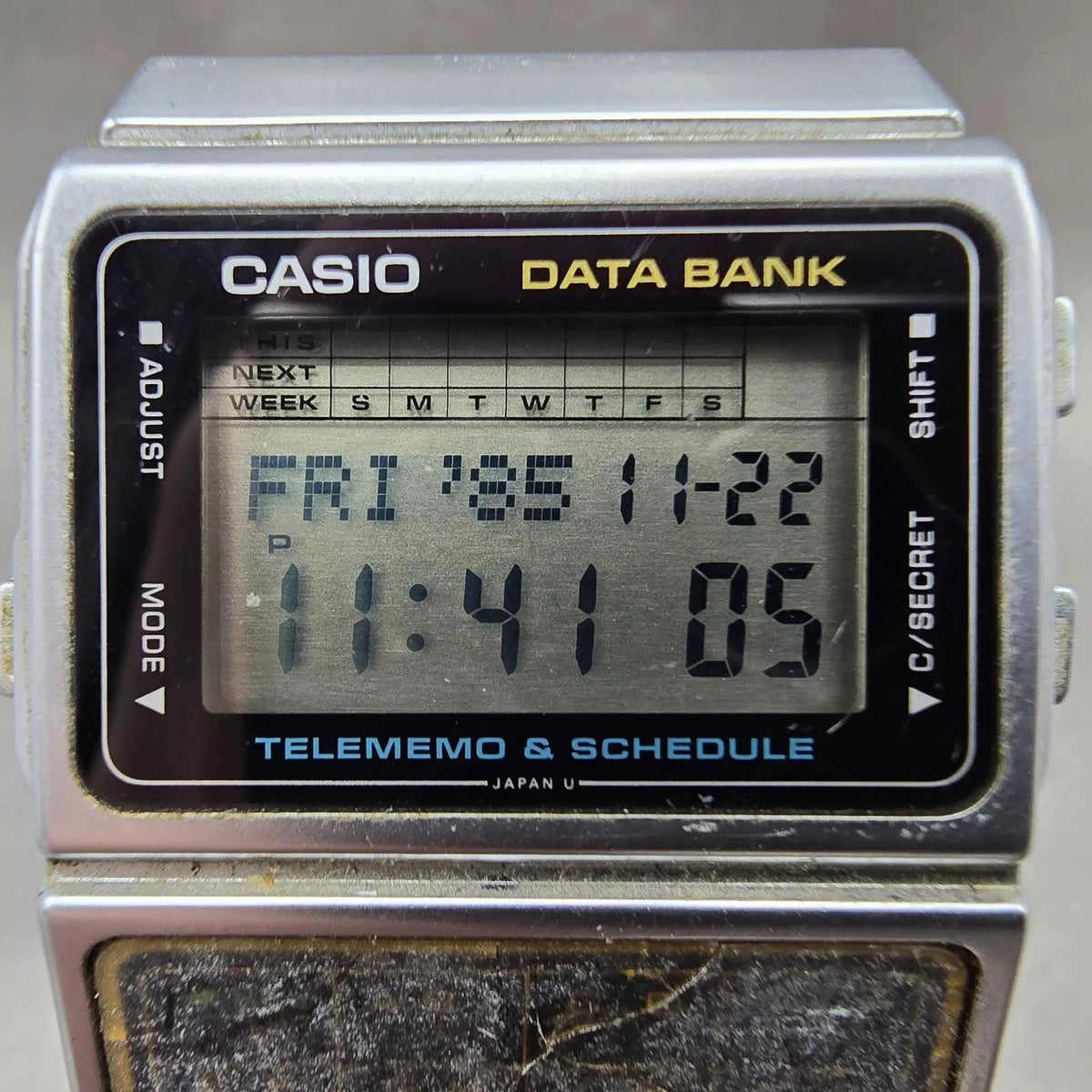 Casio Calculator Watch Men 33mm Digital Silver Tone Alarm Chrono DBC-610 NewBate1