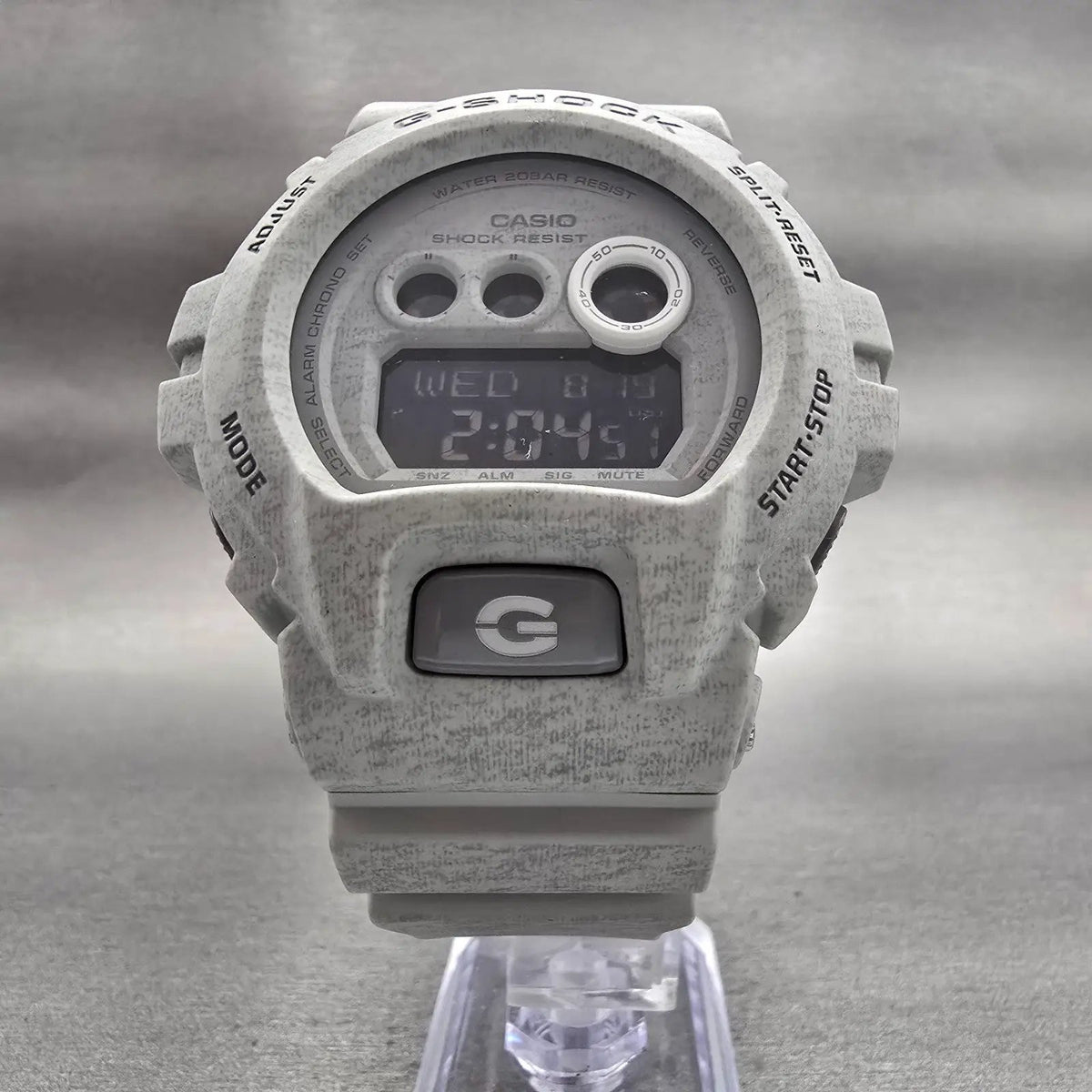 Casio G-Shock GD-X6900HT Watch Men 54mm Gray Dial Gray Chrono Alarm New Battery5
