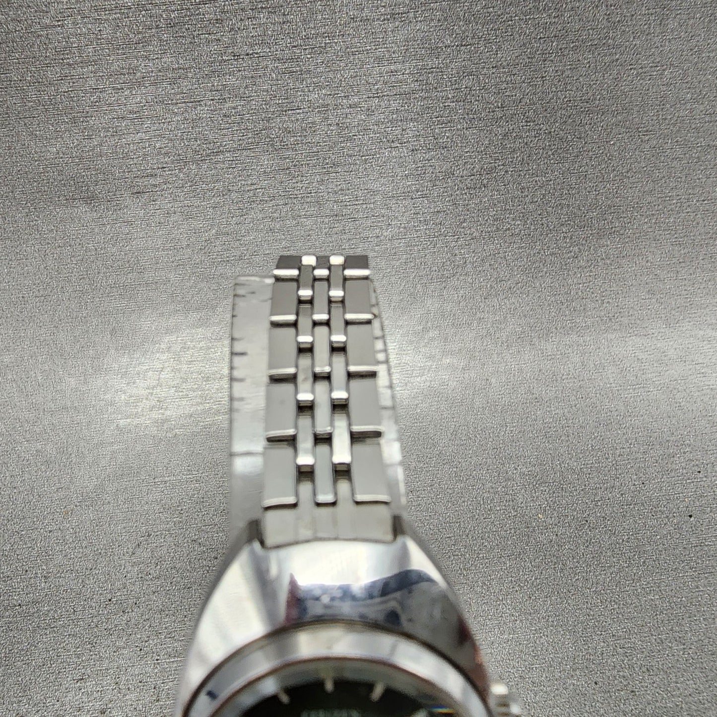 Citizen Watch Women 24mm Green Dial Silver Tone Date 4530934 Manual Wind PARTS6