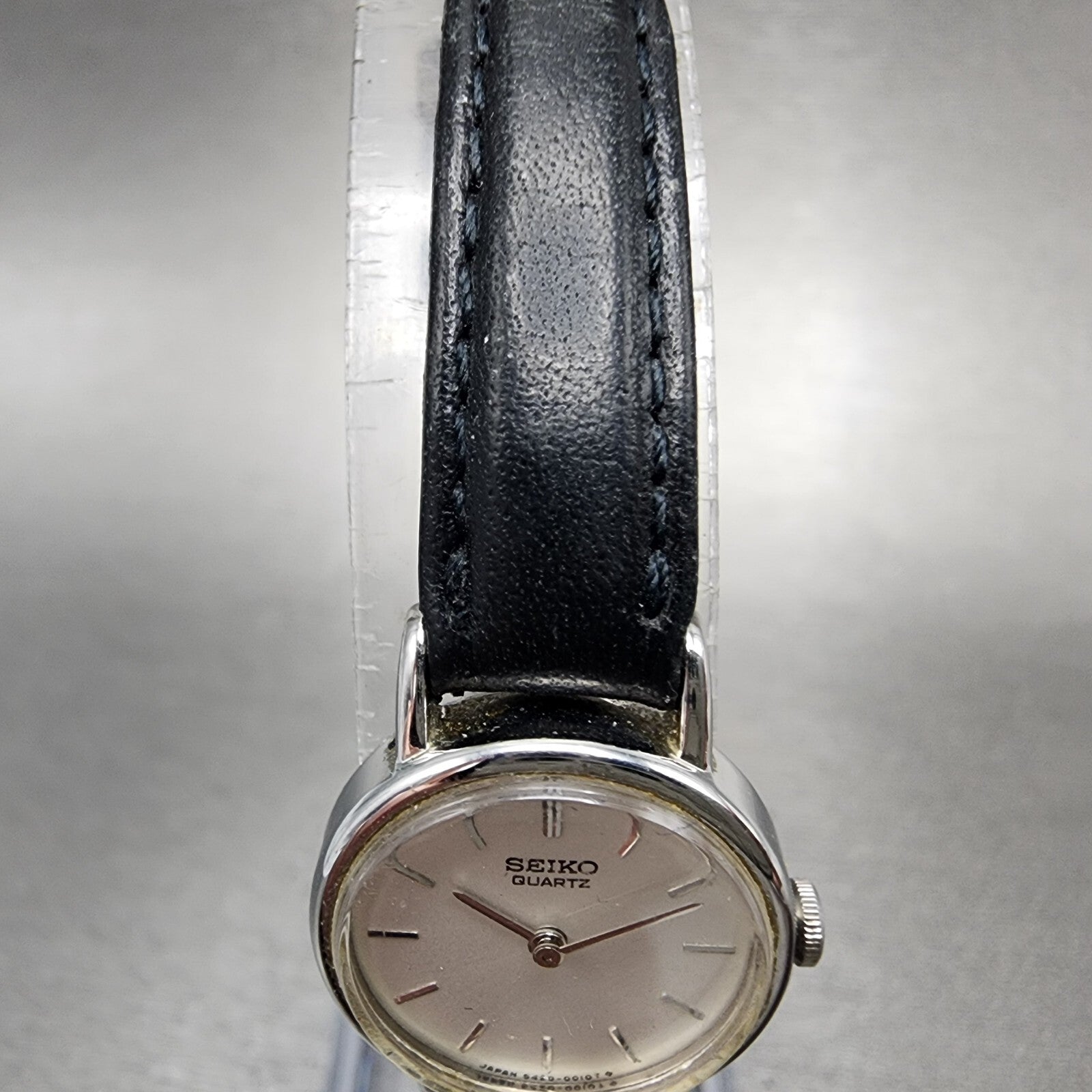 Seiko Watch Women 19mm White Dial Silver Tone Round 54200019 New Battery4