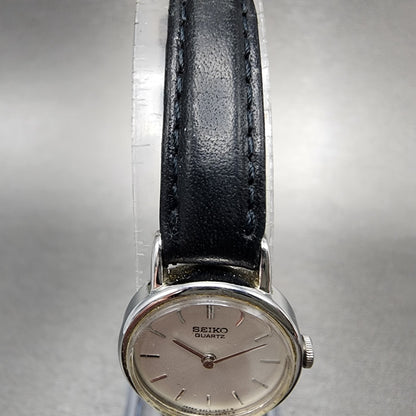 Seiko Watch Women 19mm White Dial Silver Tone Round 54200019 New Battery4