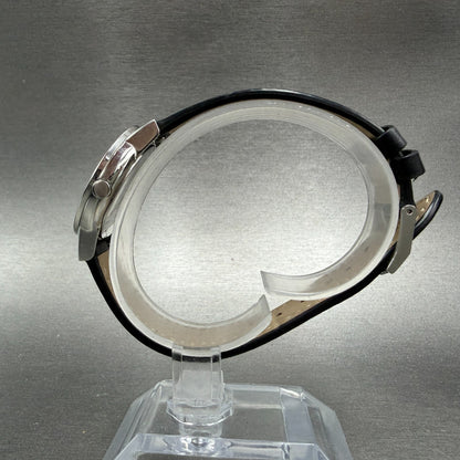 Movado Museum Watch Women 28mm Black Dial Steel Round 0607274 New Battery7
