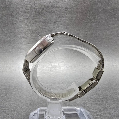 Orient Watch Women 19mm Silver Dial Silver Tone Manual Q120154-20 Runs Vintage6