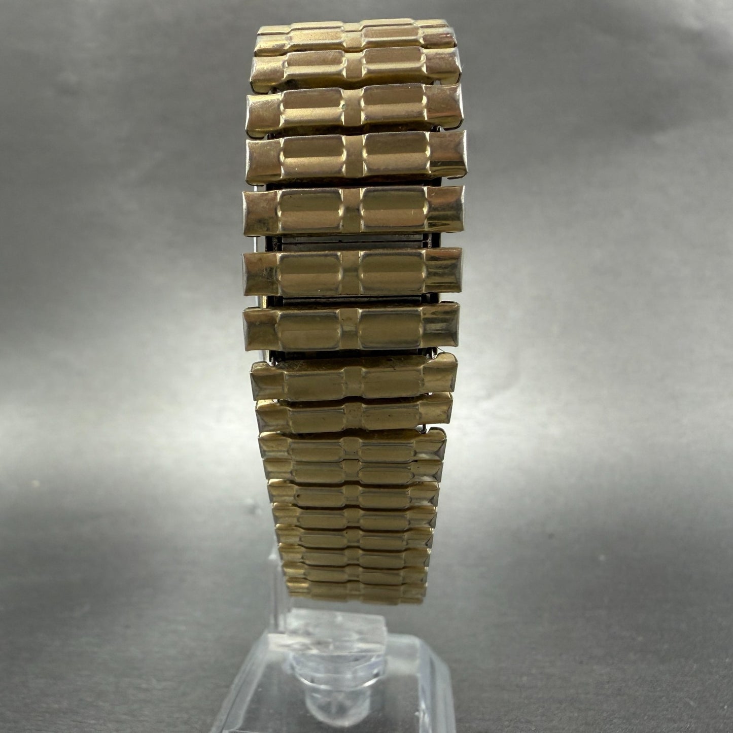 Hamilton Masterpiece Watch Men 30mm Gold Dial Gold Tone Date Rectangle New Batt7