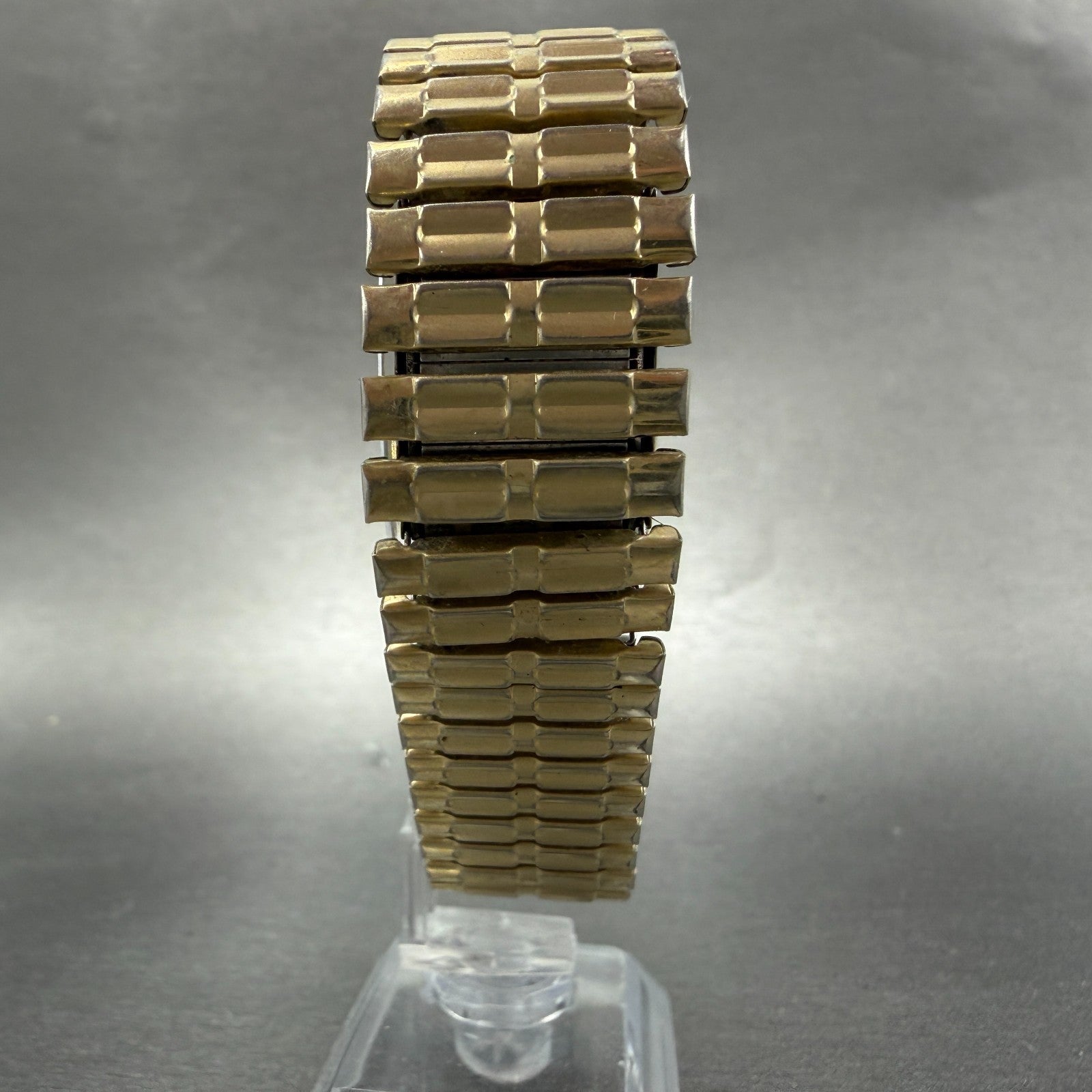 Hamilton Masterpiece Watch Men 30mm Gold Dial Gold Tone Date Rectangle New Batt7