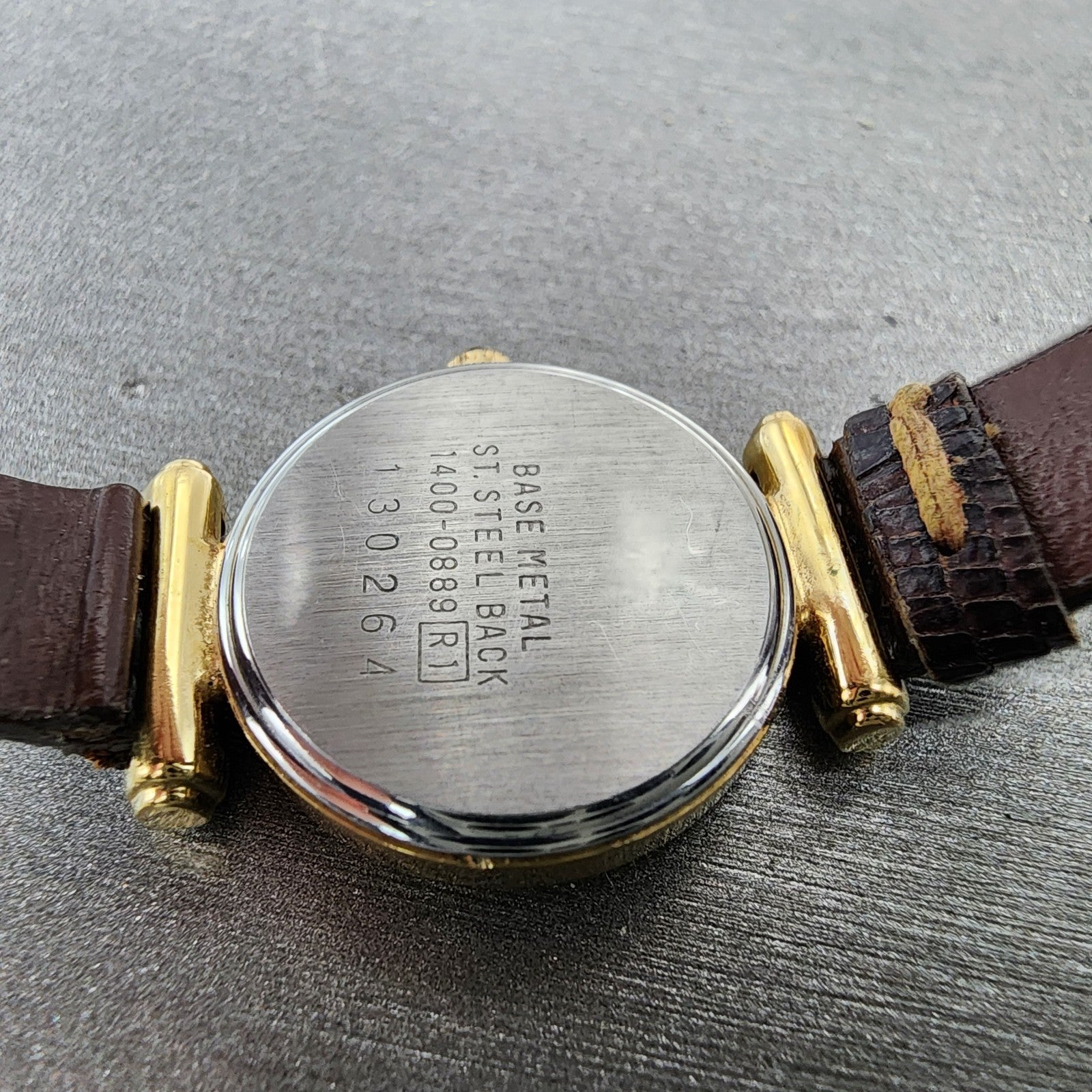 Seiko Lassale Watch Women 19mm Champagne Dial Gold Tone 14000888 New Battery9
