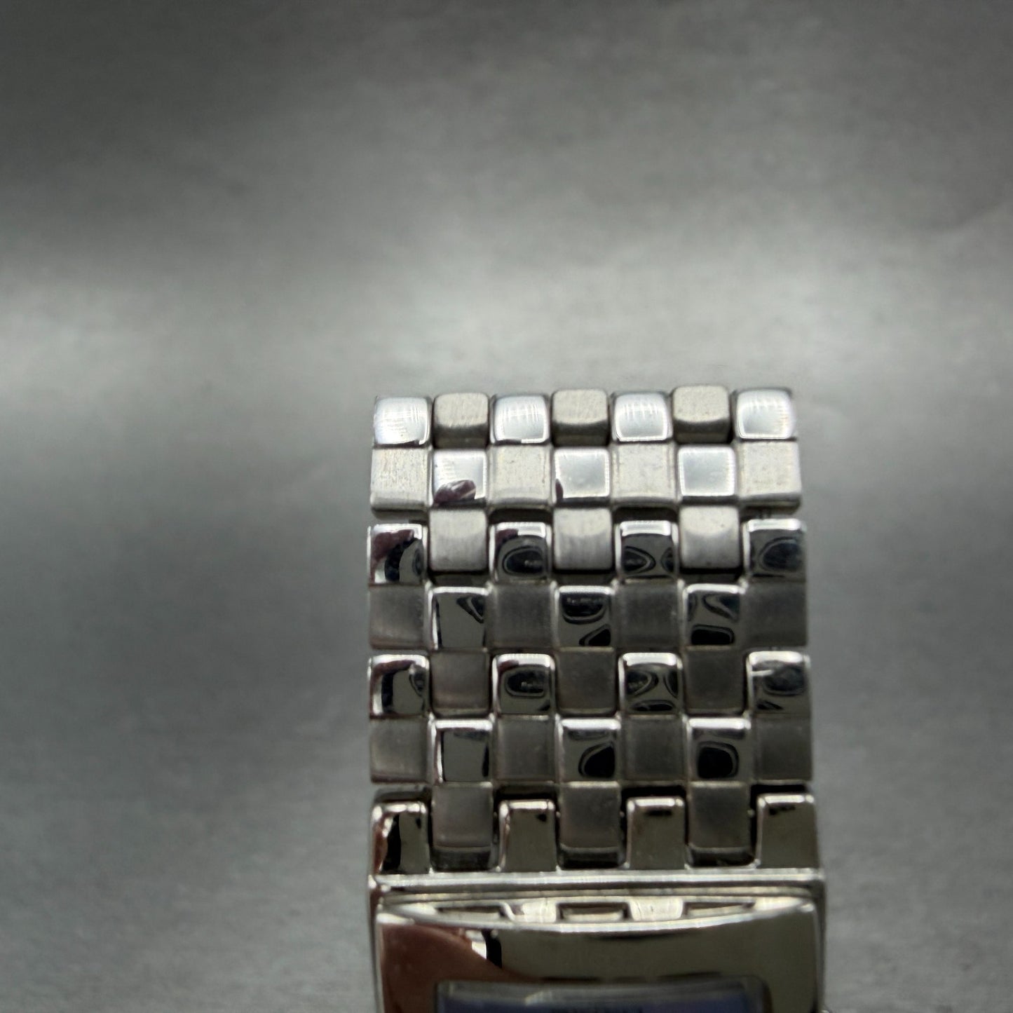Seiko Tank Watch Women 19mm MOP Dial Silver Tone Square 1N00-5010 New Battery4