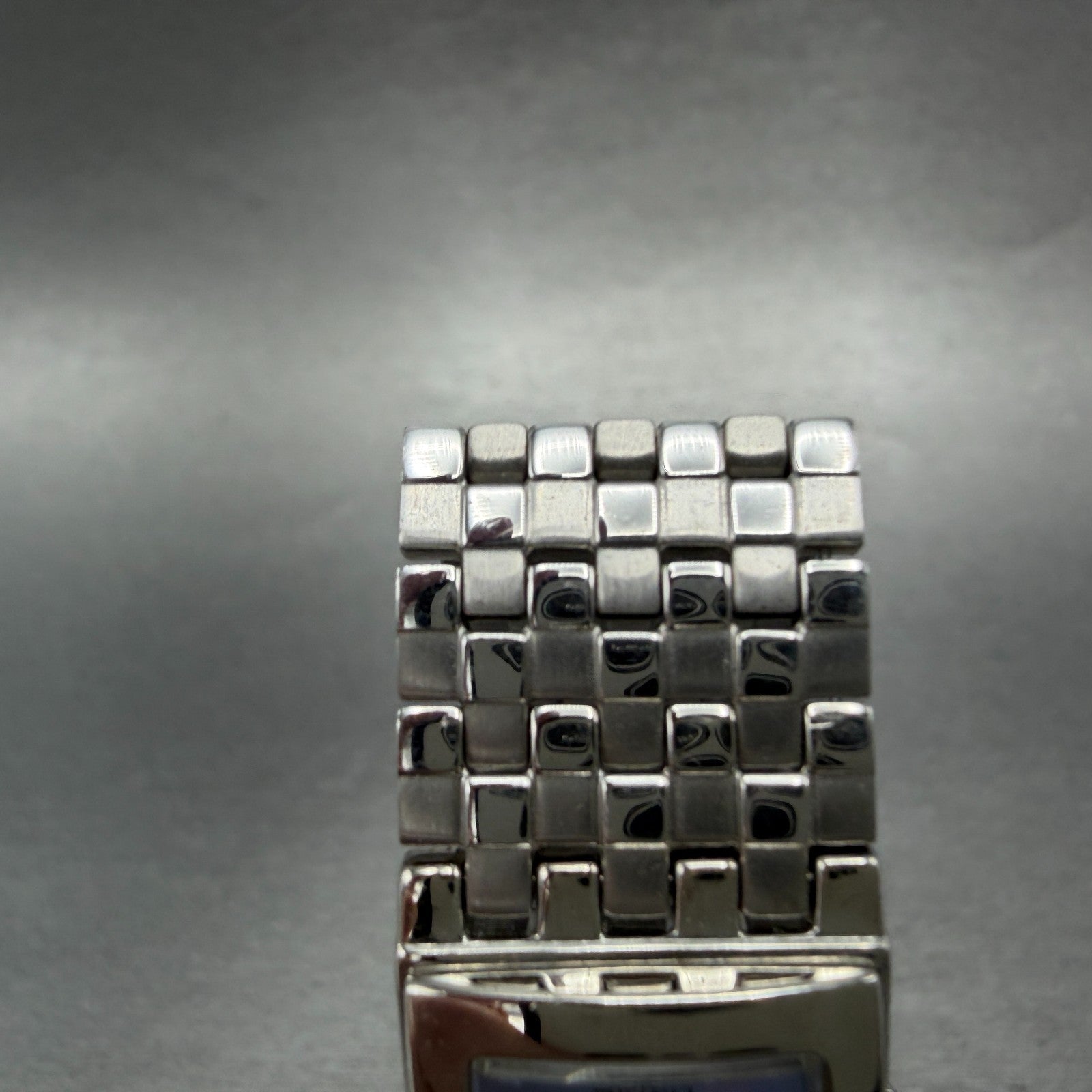 Seiko Tank Watch Women 19mm MOP Dial Silver Tone Square 1N00-5010 New Battery4