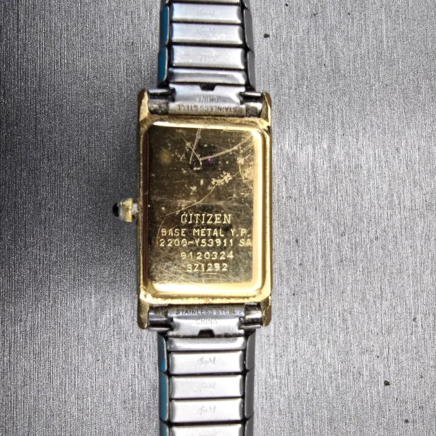 Citizen Nobila Watch Women 17mm Cream Dial Gold Tone 2200-Y53911 New Battery VTG10