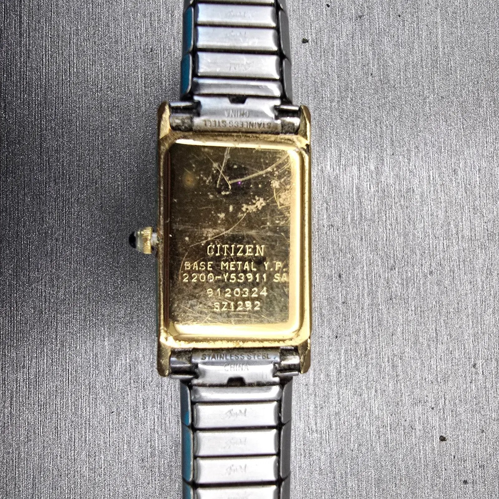 Citizen Nobila Watch Women 17mm Cream Dial Gold Tone 2200-Y53911 New Battery VTG10