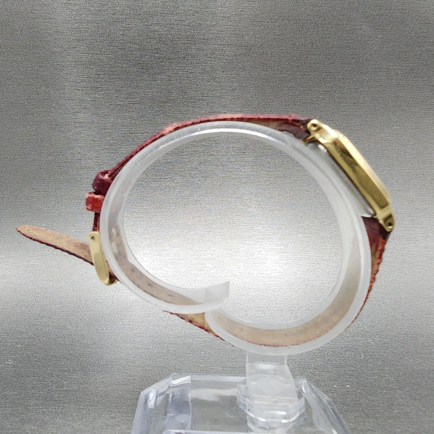 Citizen Junction Tank Watch Women 21mm Cream Dial Gold Tone Rectangle New Batt