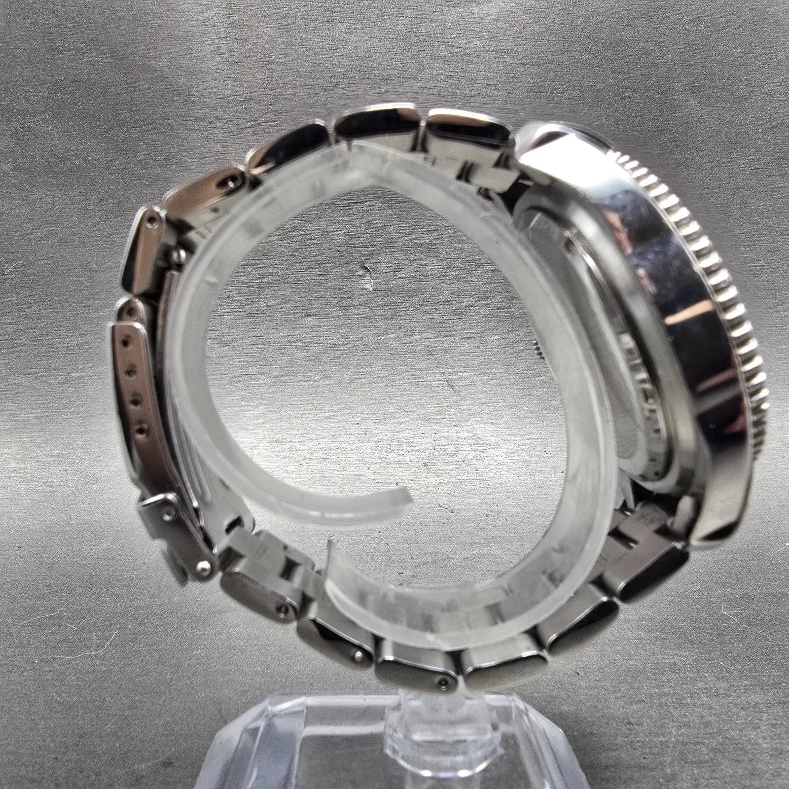 Invicta Dive Watch Men 45mm Silver Dial Silver Tone Date Round 6006 New Battery8