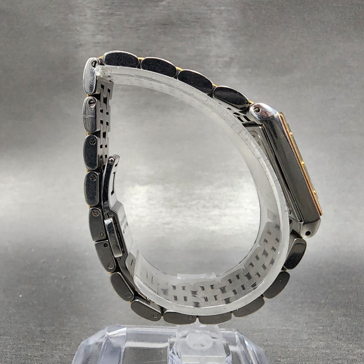 Raymond Weil Tango Tank Watch Women 19mm MOP Dial Two Tone Rectangle New Battery8