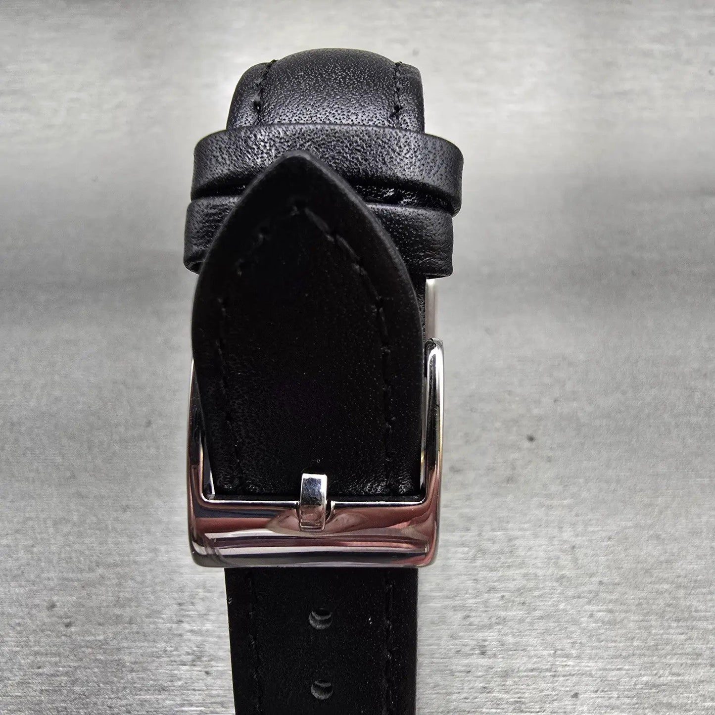 Citizen CQ Tank Watch Men 25mm Black Dial Gold Tone Rectangle 6031-S06291 NewBat7