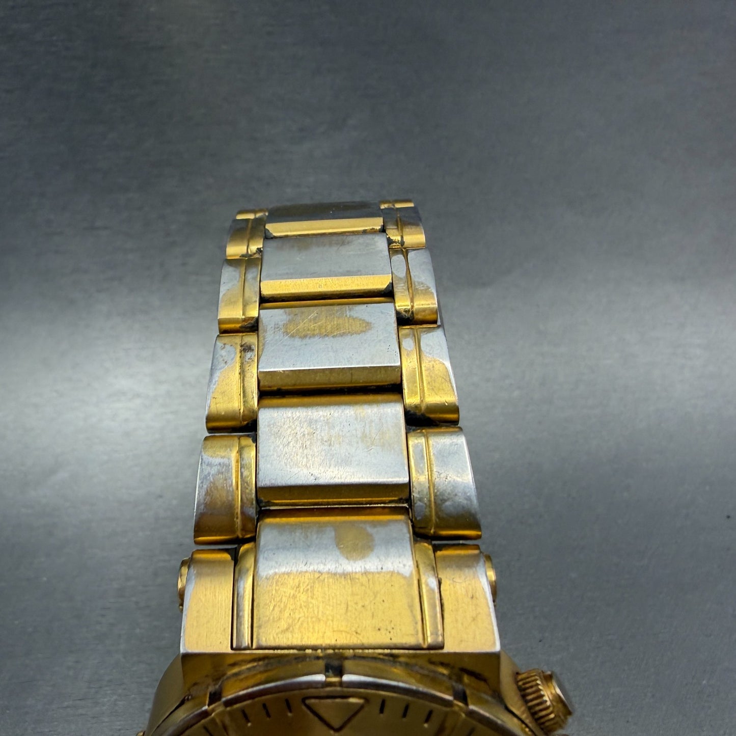 Invicta Reserve Ocean Reef Chrono Watch Men 46mm Champagne Dial Gold New Batt4