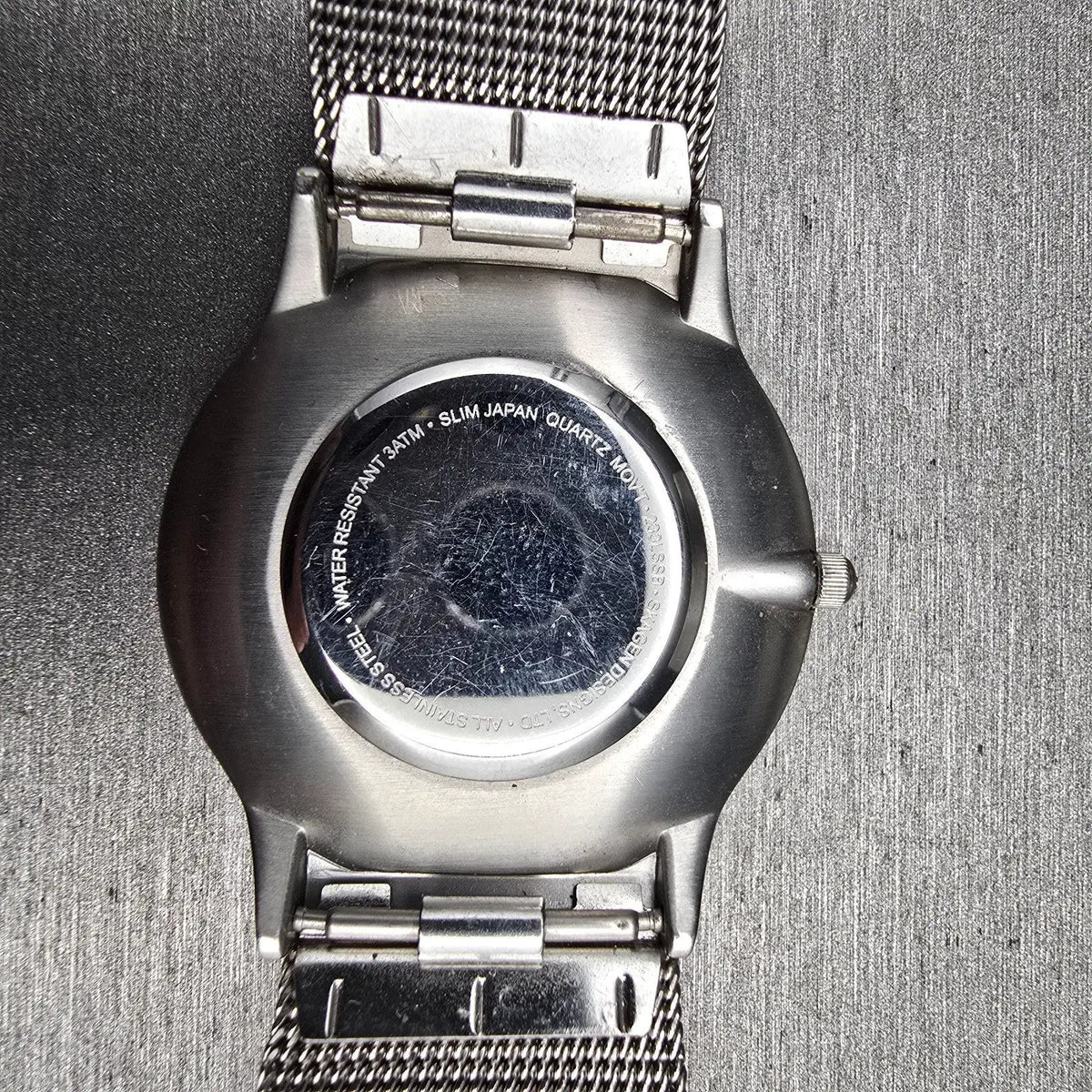Skagen Watch Men 34mm Black Dial Silver Tone Eldorado Round 233LSSB New Battery10