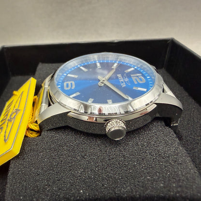 Invicta Celestial Watch Men 43mm Blue Dial Silver Round Bracelet 484905