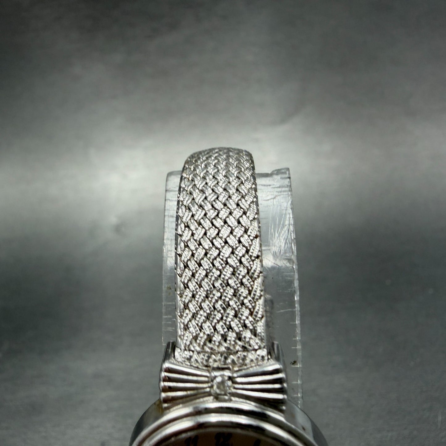 Orient Watch Women 20mm Silver Dial Silver Tone Round AD5377-00 New Battery4
