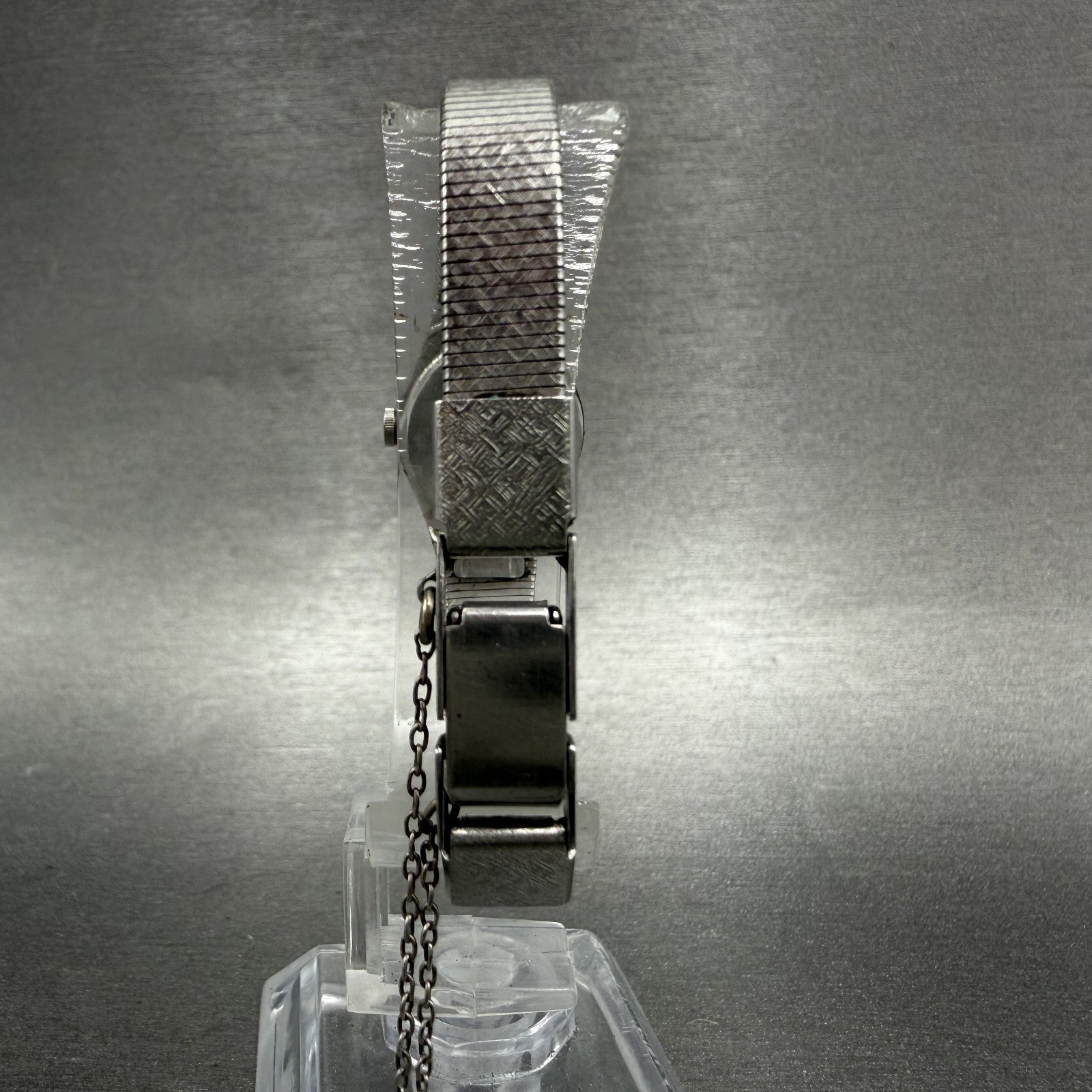 Seiko Watch Women 16mm Silver Dial Silver Tone Hexagon 2B31-5039 New Battery6