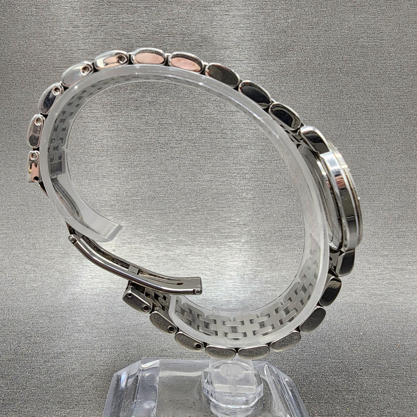 Raymond Weil Tango Watch Women 28mm Black Dial Silver Tone Date 5360 New Battery8