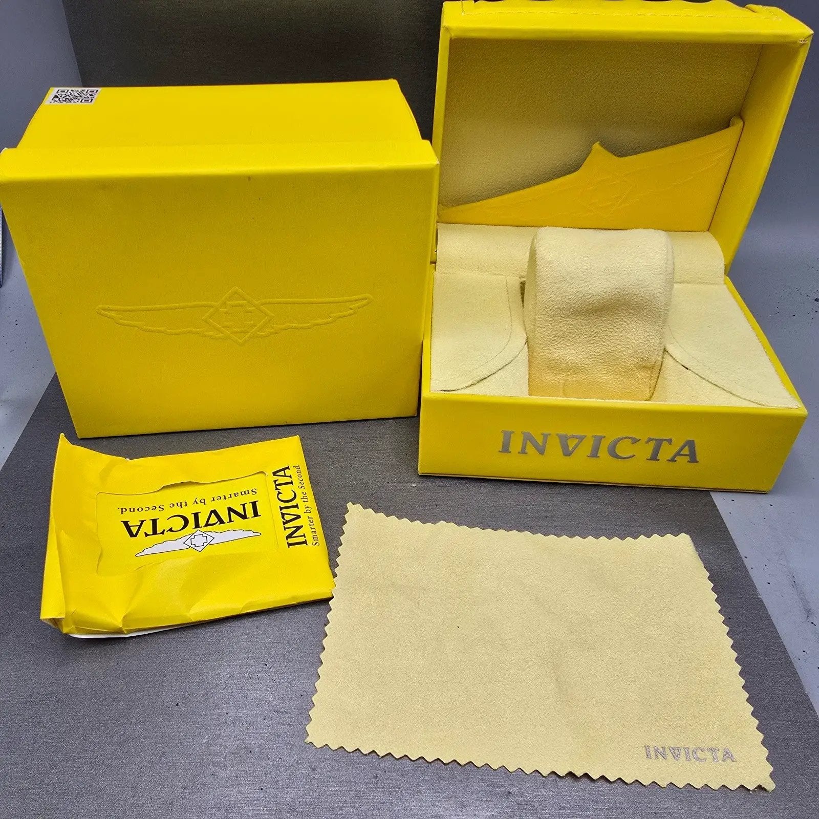 Invicta I Force Chronograph Watch Men 46mm White Dial Steel Date 2771 NewBattery12